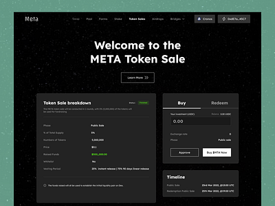 M - Token Sale