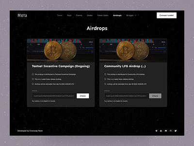 M - Airdrops airdrops blockchain crypto web 3
