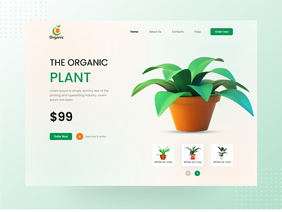 E-Commerce plant website