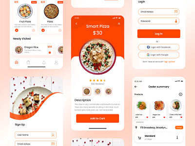 Food Apps Design by Sajib Ahmed on Dribbble