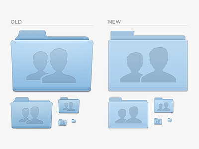 Folder Flattening! collaboration flat folder group icon people shared