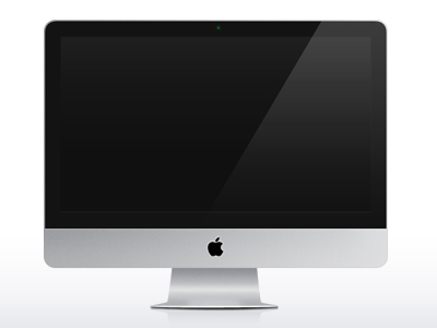 27 inch iMac icon apple icon imac