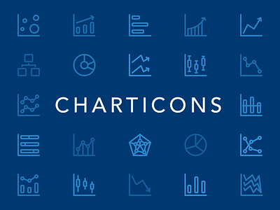 Charticons charts data free graphs iconography icons