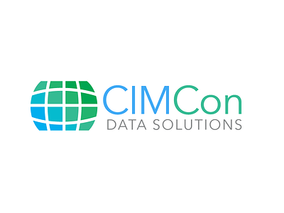 Cimcon Final blue branding clean data geometric green rebound revision