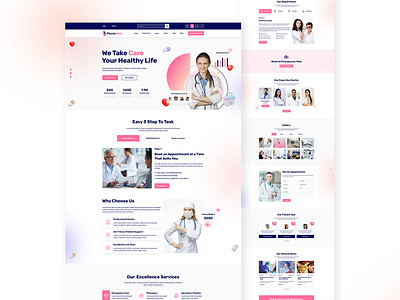 Medical Website Landing page