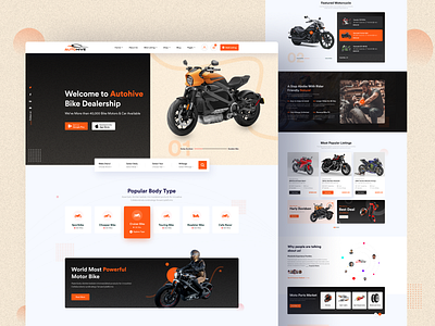 Motorcycle  Dealership Website