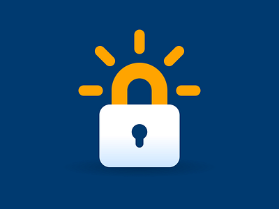 Let’s Encrypt branding logo vector