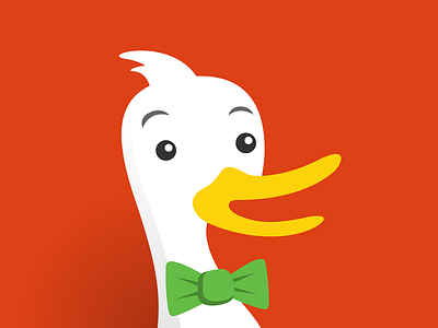 Dax the Duck icon illustration vector