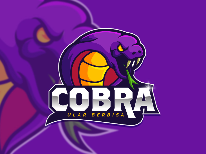 King Cobra head esport mascot logo design - Stock Illustration [72976532] -  PIXTA