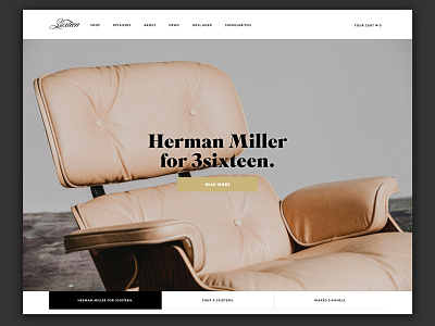 3sixteen – Home clothing eames ecommerce fashion herman homepage miller