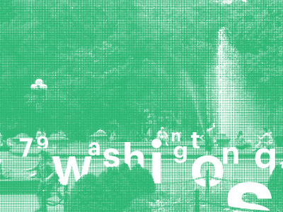 79 Washington Sq East city design experiment expressive graphic halftone joseph bergdoll media mixed modern modernism modernist new photo photograph poster sans serif type typography york