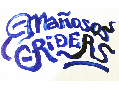 Moto Club Lettering draft lettering logo moto club