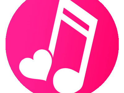 mySTRAK Logo app ios7 logo music pink playlists share