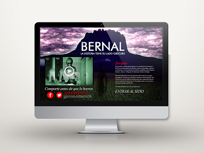 Bernal Website Mockup
