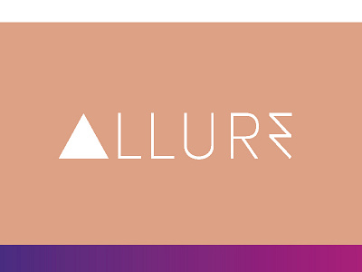 Allure Logo V2 axiom identity logo redesign sorta
