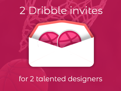 2 Dribbble Invites dribbble dribbble invites invites