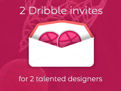 2 Dribbble Invites