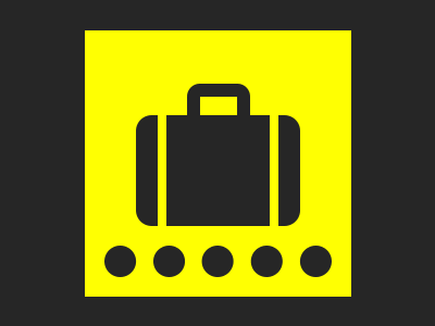 LED — Baggage baggage icon led navigation pulkovo spb