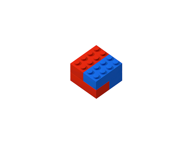 Lego Spinner c4d cinema 4d lego loop progress sfcdaeclub spinner