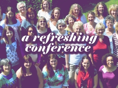 refreshing conference fiec purple women