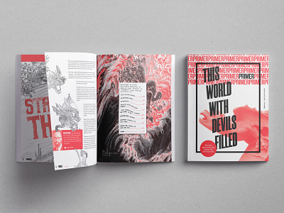 this world with devils filled church fiec magazine primer spot color spot colour theology