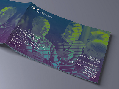 LC2017 booklet brochure conference fiec gradient gradients print
