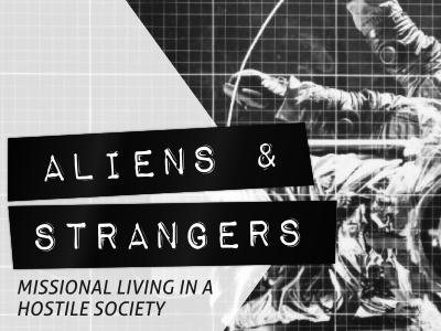 aliens & strangers redo alien fiec flyer lc2012 retro spaceman stranger