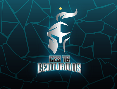 CZS 16 Centurions Logo branding graphic design logo