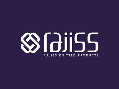 Rajiss Knitted Products art brand design brand visual identity design branding design graphic design illustration illustrator logo minimal type design typography vector