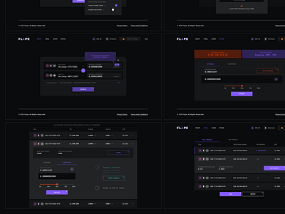 FLYPE | Web interface for a DEX protocol