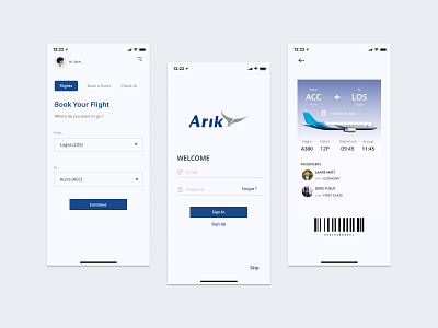 Airline App airline airline app airplane app branding design flight flight app flight booking flight search ui