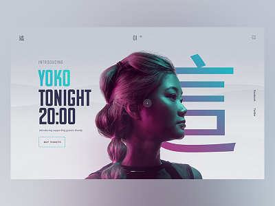 YOKO asia design free music web work