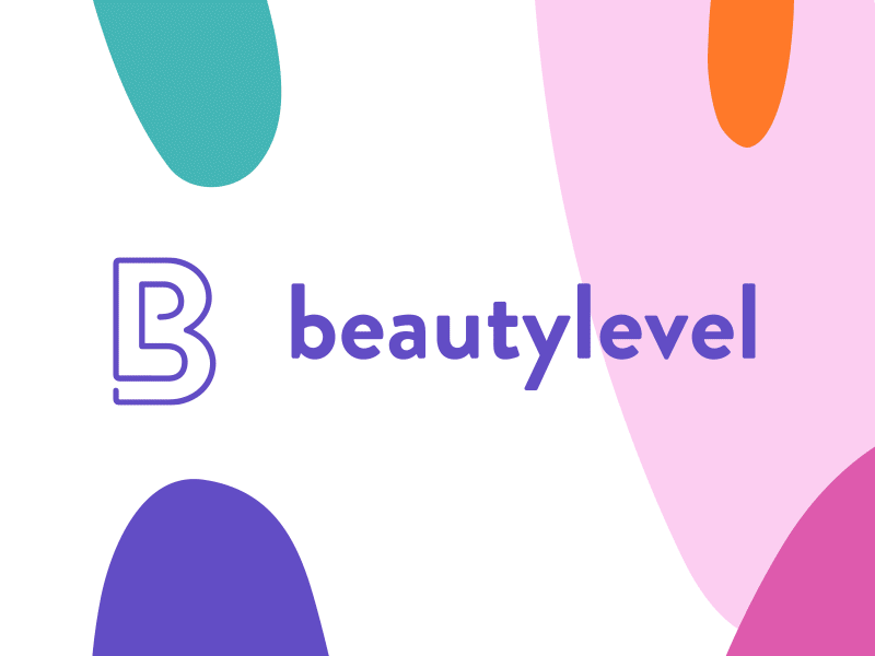 Beautylevel application branding clean colorful dashboard design interface learning pastel ui