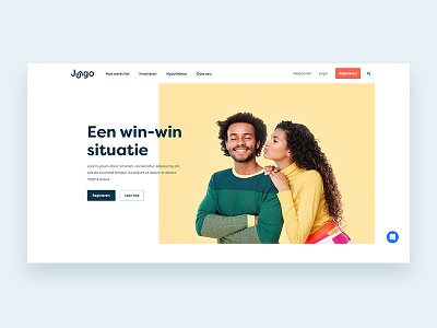 Jungo design homepage webdesign