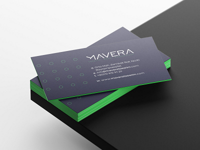 Mavera Business Card Design