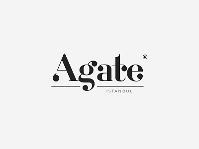 Agate Istanbul, Logo Design agate istanbul branding concept graphic graphic design idea identity illustration logo marble company marble design minimal modern print rebrand turkey typography
