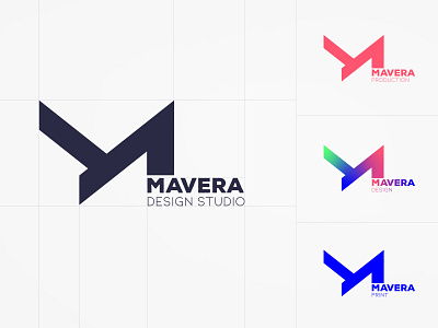 Mavera Logo Design art artwork bold branding cmyk colors concept design emblem graphic heavy font idea identity logo logodesign minimal print rebrand rgb typography
