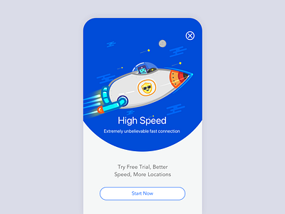 Premium plan page betternet feature illustration illustrator popup premium pro ui ux vector vpn