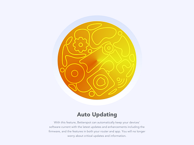 Auto updating auto update betterspot design device illustration illustrator software vector vpn