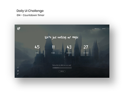 Daily UI Challenge 014 - Countdown Timer