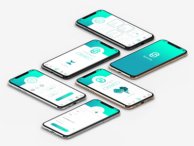 Gamification App - Symptofy app app design design illustration ui ui design ux uxdesign uxui