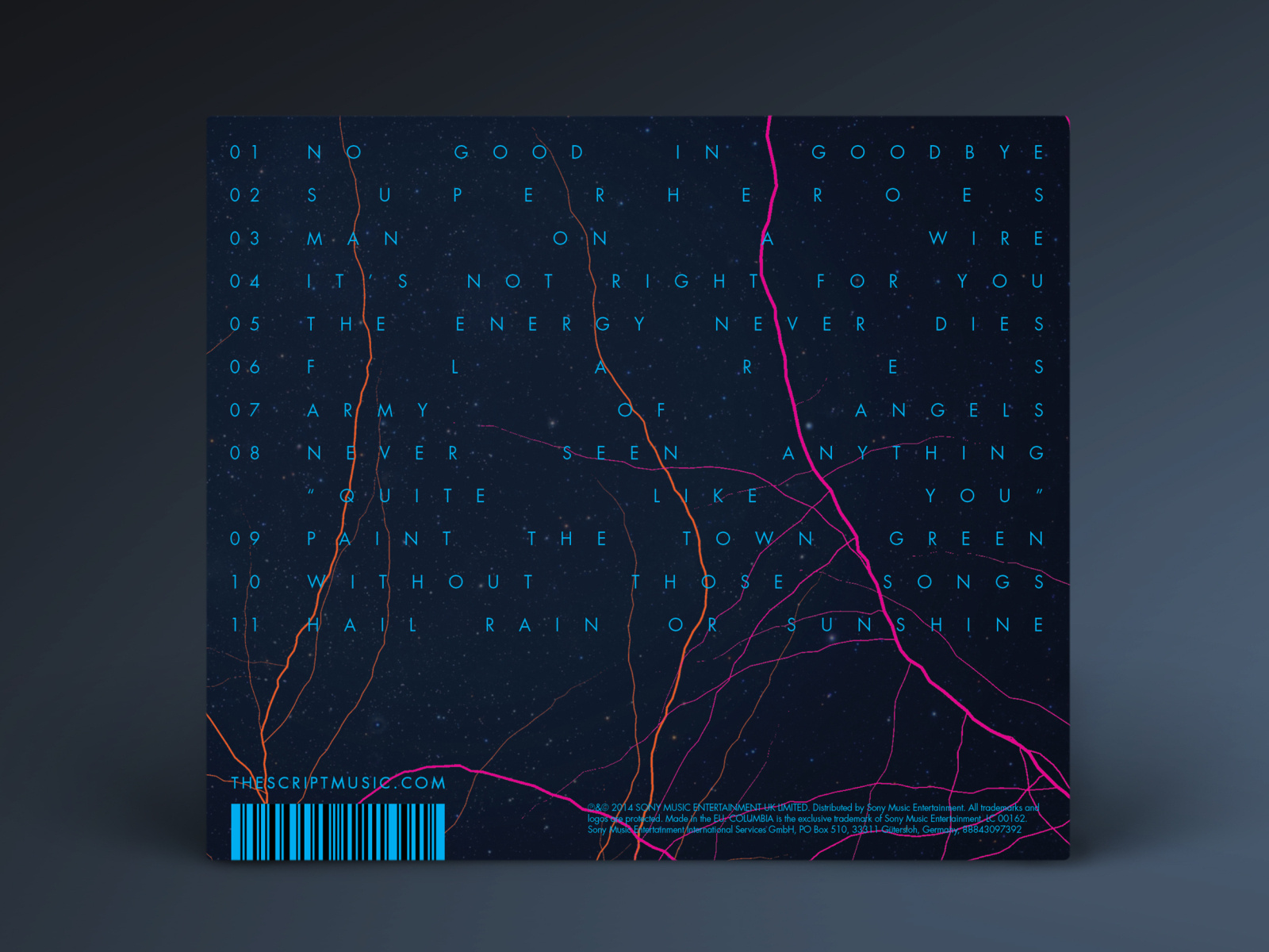 The Script Album Rear Sleeve Design By K Creative On Dribbble