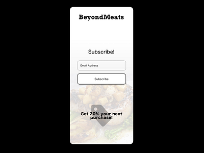 Daily UI Challenge #26 Subscribe! dailyui design subscribe button subscription typography ui ux