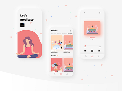 Meditation App Concept