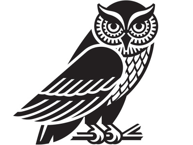 Eastern Screech Owl - i2i Art Inc. - ©Gary Alphonso animals black and white digital gary alphonso graphic i2i art illustration illustrator logo logo design nature art owl