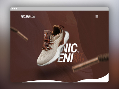 Shoe webdesign mockup branding design typography ui web