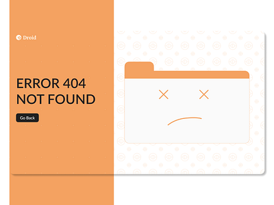 404 Page - Daily UI 008