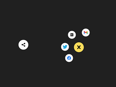 Social Sharing - Daily UI 010 010 behance dailuuichallenge010 dailychallenge dailyui dailyui010 dailyuichallenge design share sharing social ui uichallenge ux