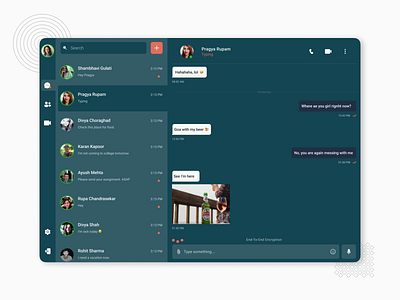 Direct Messaging- Daily UI 013