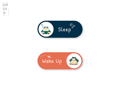 On/Off Switch- Daily UI 015 015 challenge dailyui dailyui015 dailyuichallenge design graphic design illustration onoff snorlax switch ui ux vector